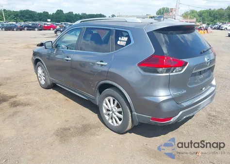 2017 Nissan Rogue Sv from USA, damaged, VIN KNMAT2MV8HP504666